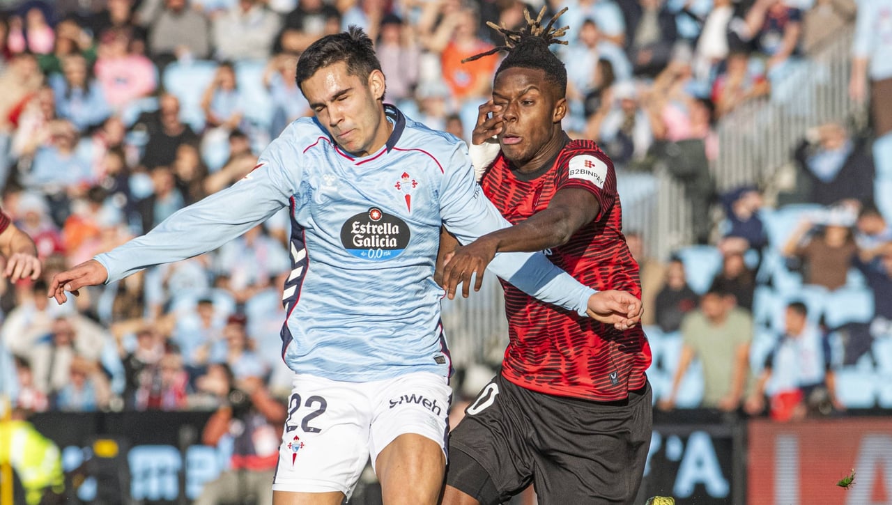 El Celta rompe el maleficio y se mete en la pelea