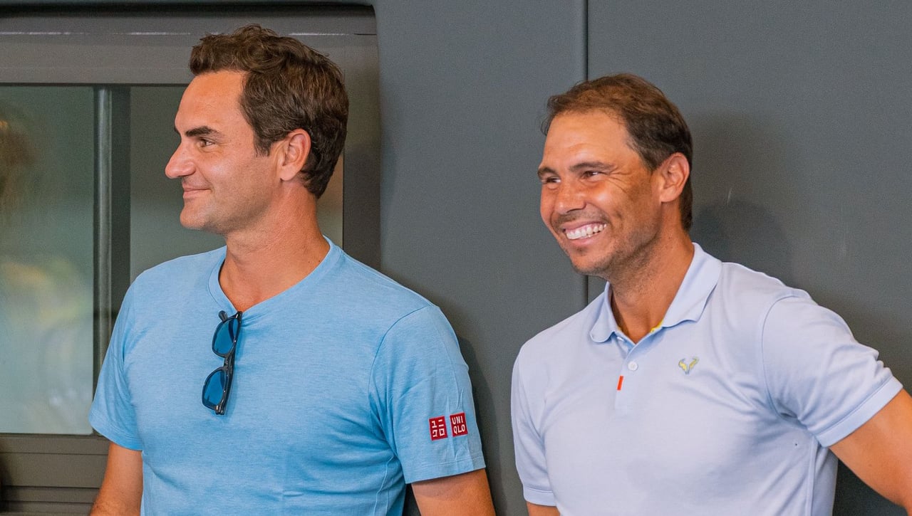 Rafa Nadal y Roger Federer, juntos de nuevo