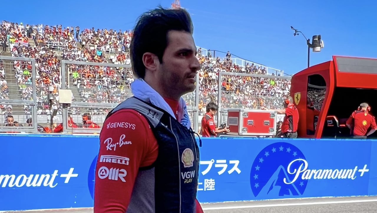 Carlos Sainz no se conforma con lo conseguido en Japón