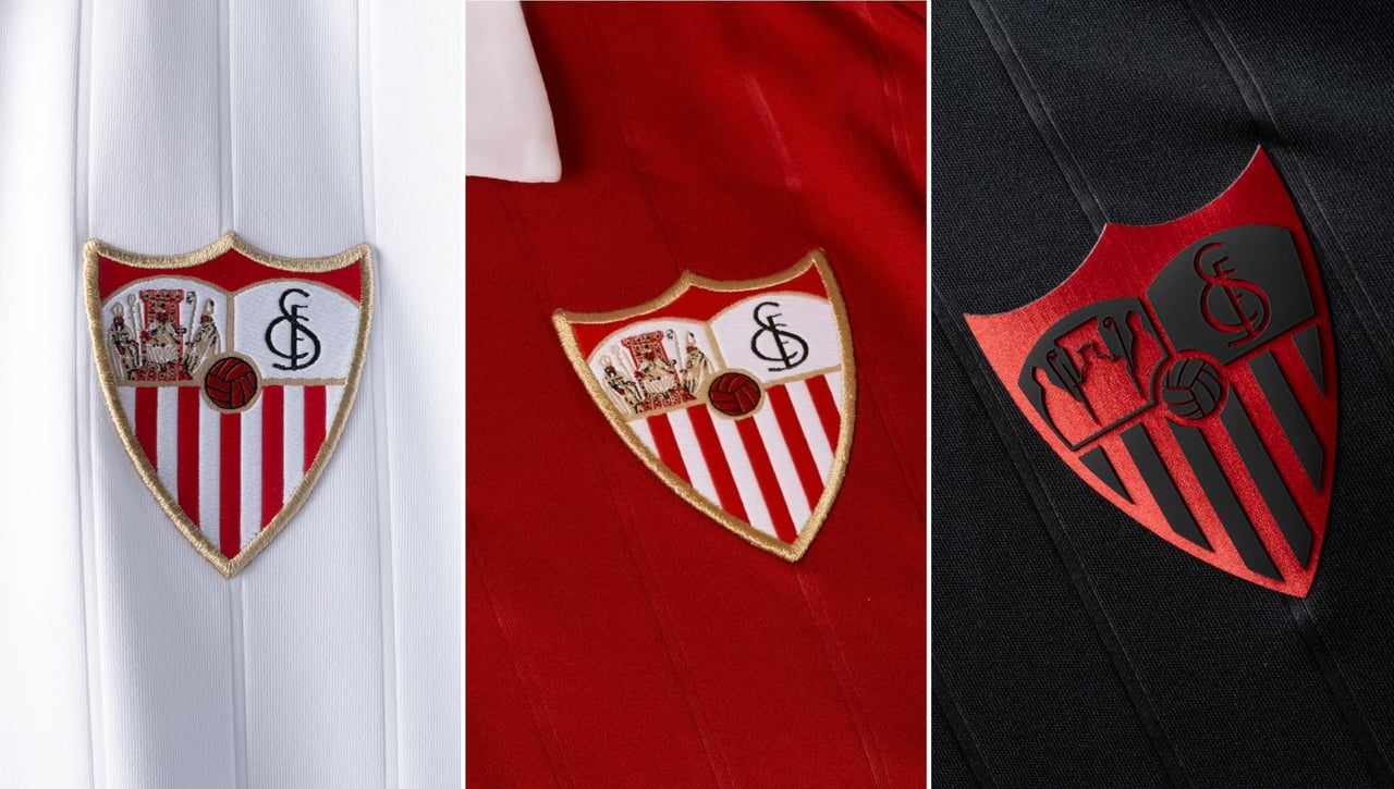 Mucha división con la camiseta del Sevilla