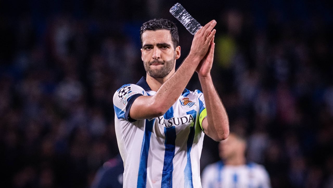 Mikel Merino ya no se entrena con la Real Sociedad y está muy cerca del Arsenal