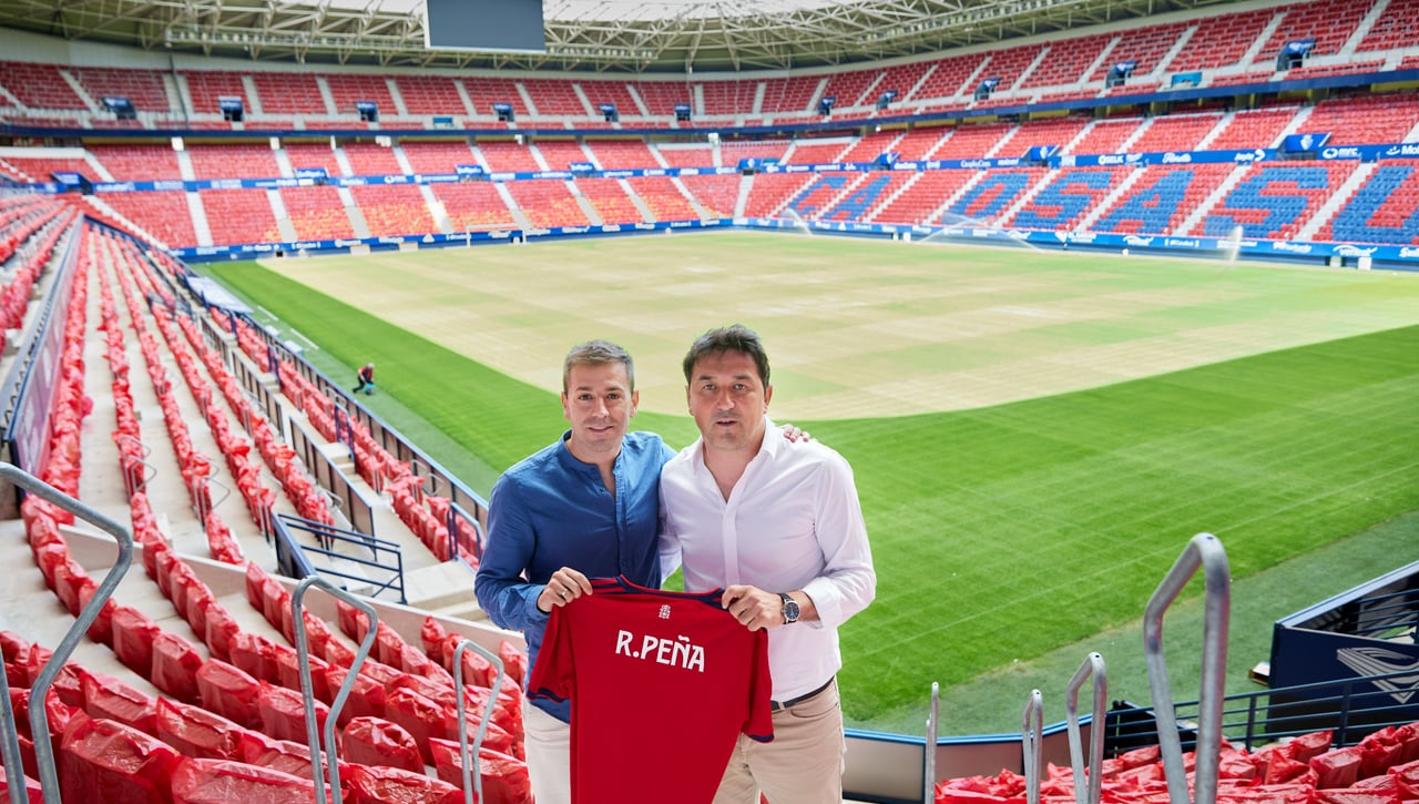 Rubén Peña habla como nuevo jugador de Osasuna