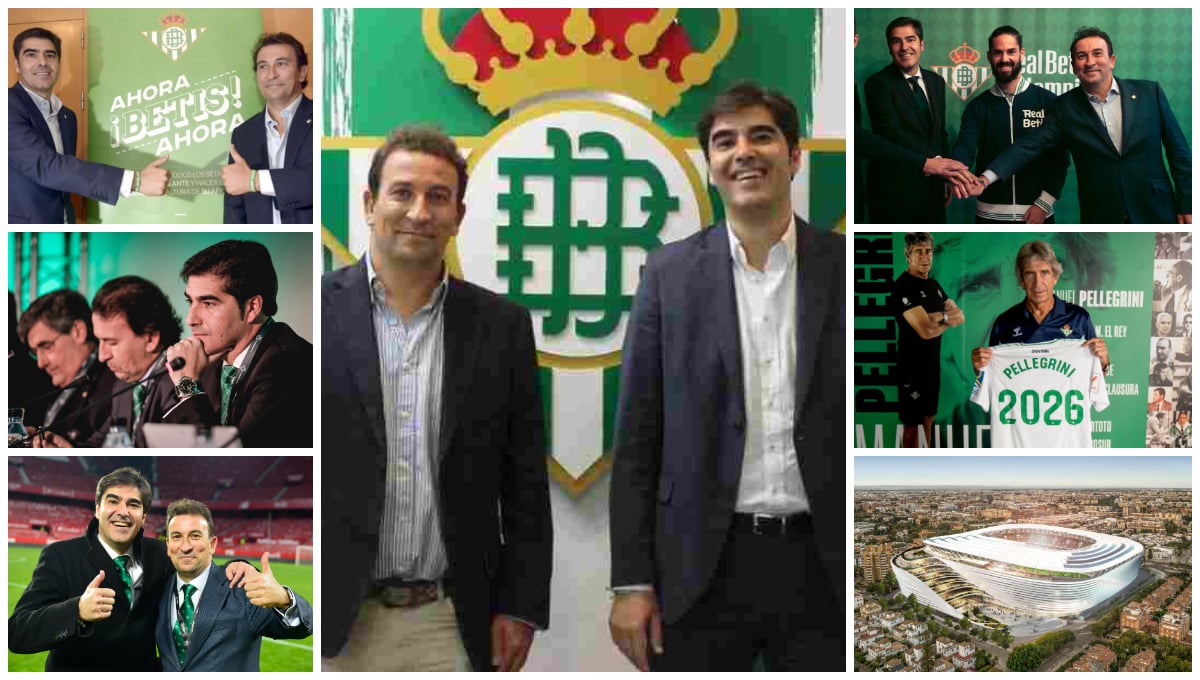 El Betis de Haro y Catalán, 2015-2025: balance, objetivos, el 'caso Pellegrini' y la oportuna crisis del Sevilla  
