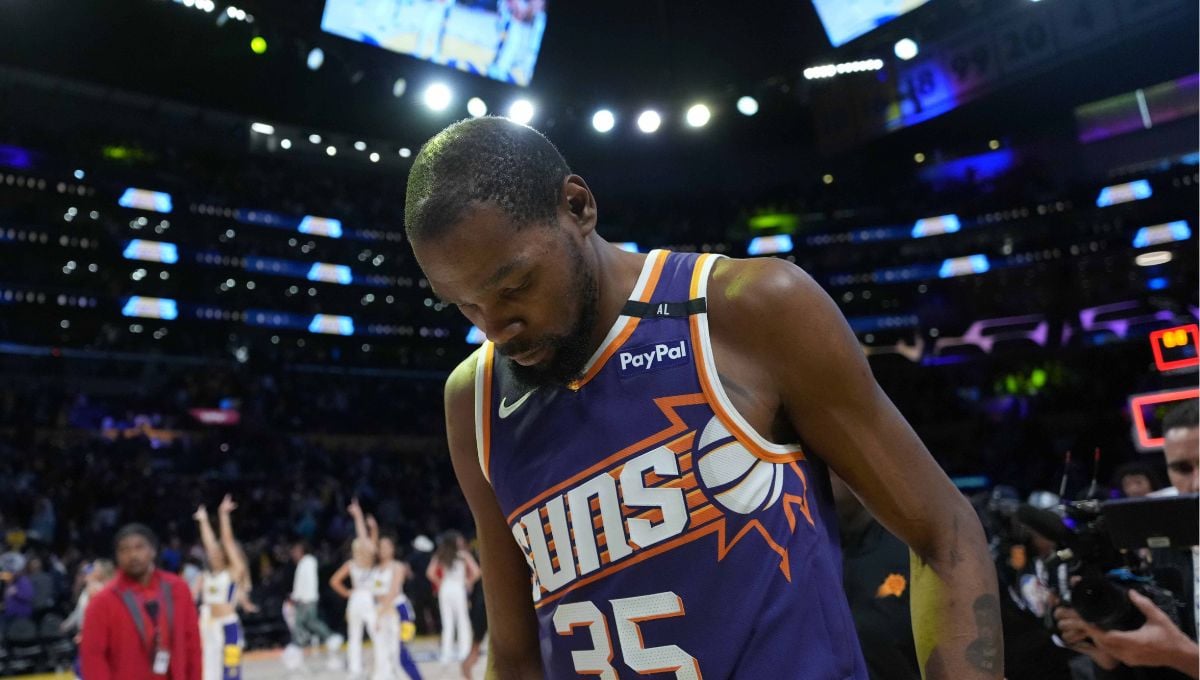 Kevin Durant dice adiós a la temporada en la NBA y, con ello, a los Phoenix Suns