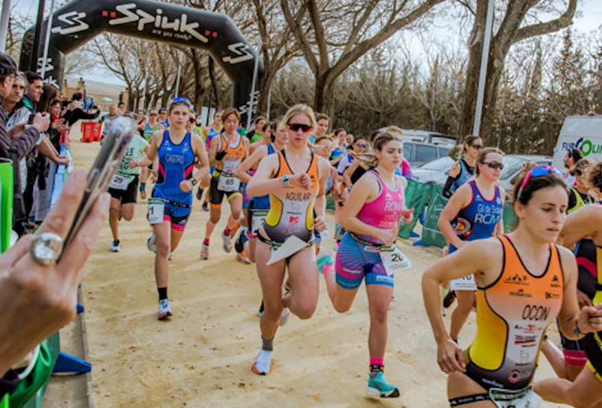 Resultados de la categoría juvenil y cadete femenina del Circuito Provincial de duatlón y triatlón