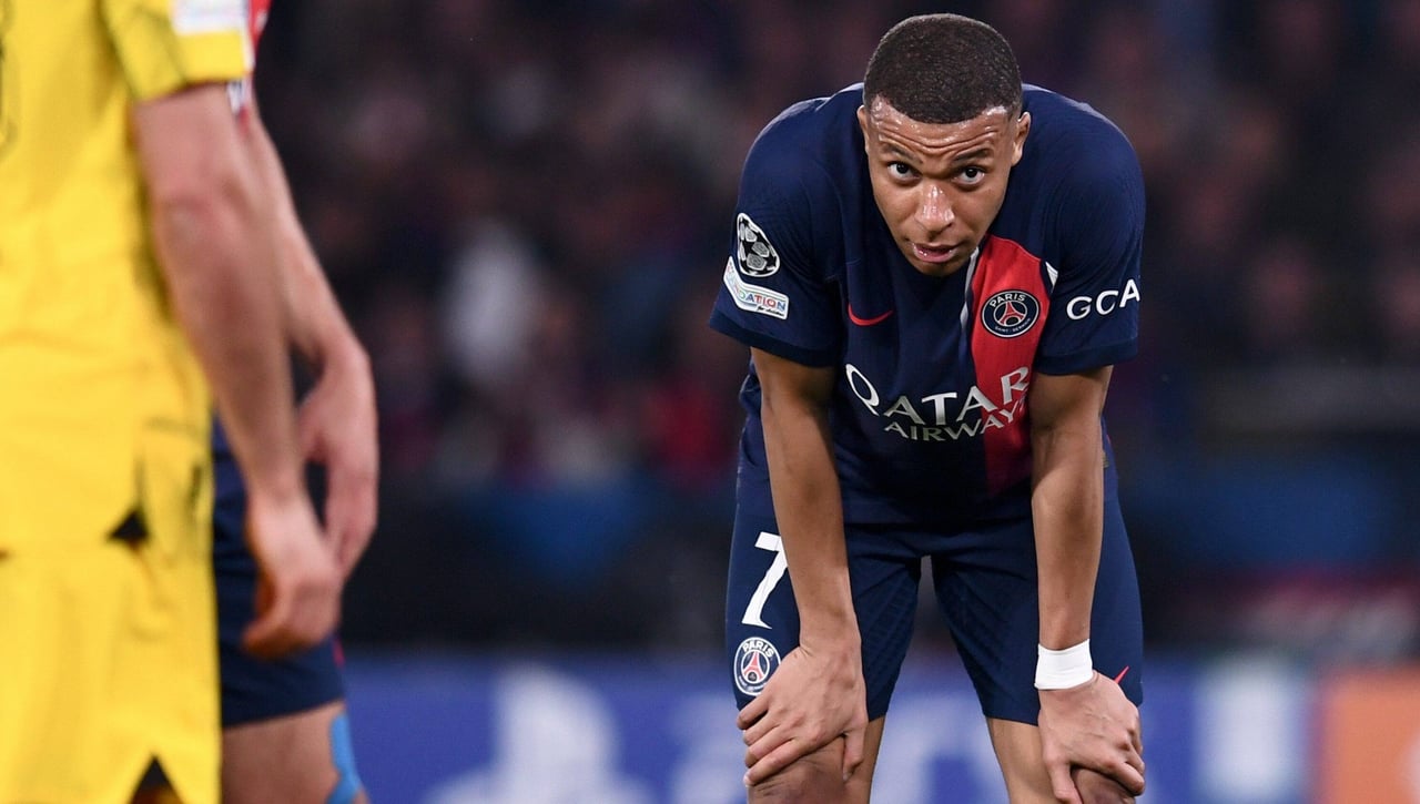 PSG 0-1 Dortmund: Luis Enrique y Mbappé, eliminados por una colección de palos