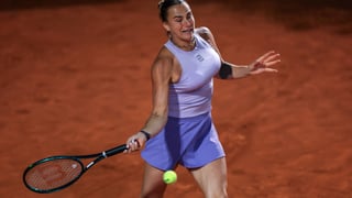 La gran reaparición de Roma deja KO a Sabalenka 