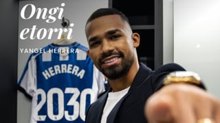 Yangel Herrera ya es nuevo futbolista de la Real Sociedad