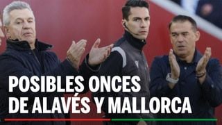 Alineaciones Alavés - Mallorca: alineación probable de Alavés y Mallorca en la jornada 26 de LaLiga