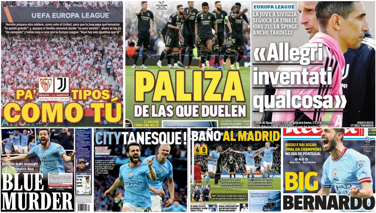Del baño al Real Madrid a El Manicomio del Sevilla: las portadas del jueves 18 de mayo de 2023 