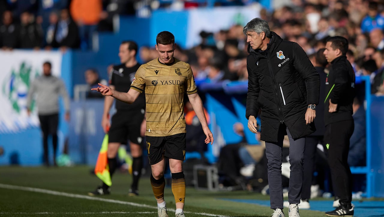 Sergio Gómez respeta la decisión de Imanol