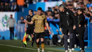 Sergio Gómez respeta la decisión de Imanol