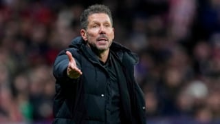 Simeone, técnico del Atlético de Madrid: "Si me pedís una palabra que sintetice el sentimiento que tengo por este club, no la encuentro﻿﻿"