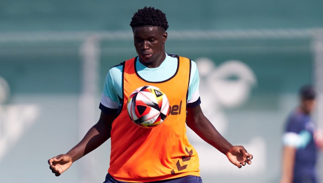 La hoja de ruta con Nobel Mendy