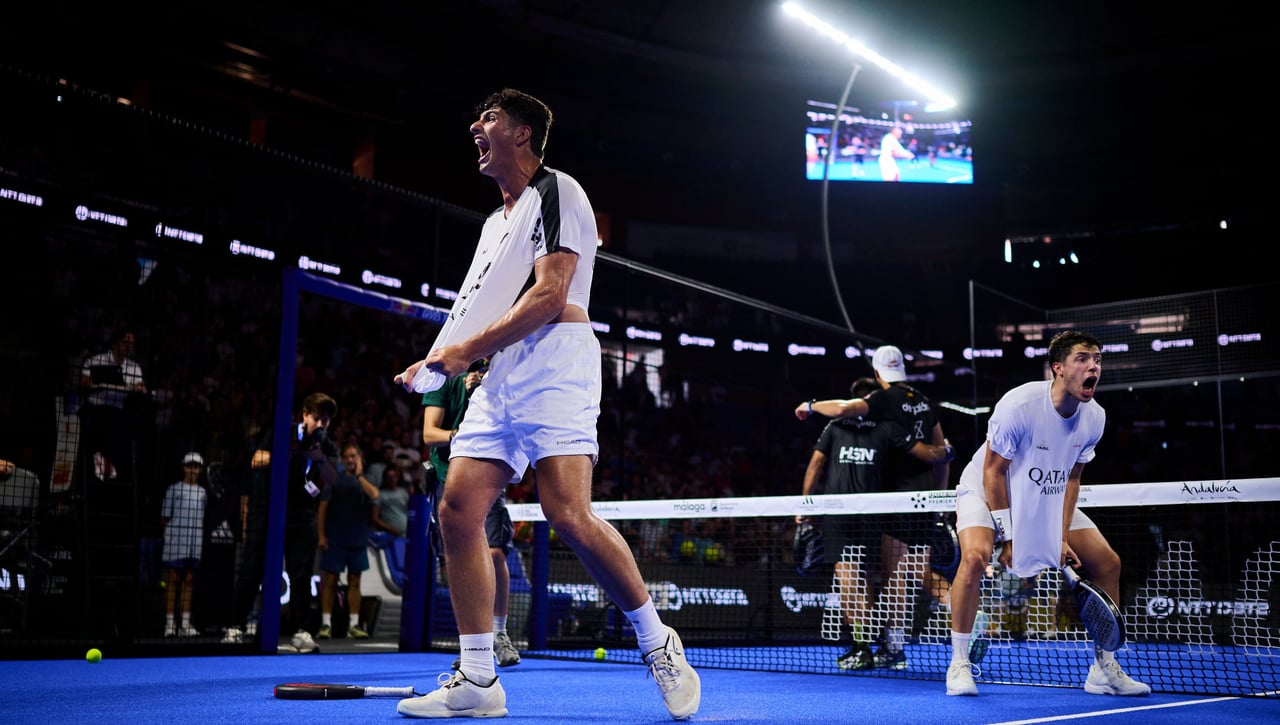 Los números 1 arrasan en el Premier Padel de Málaga