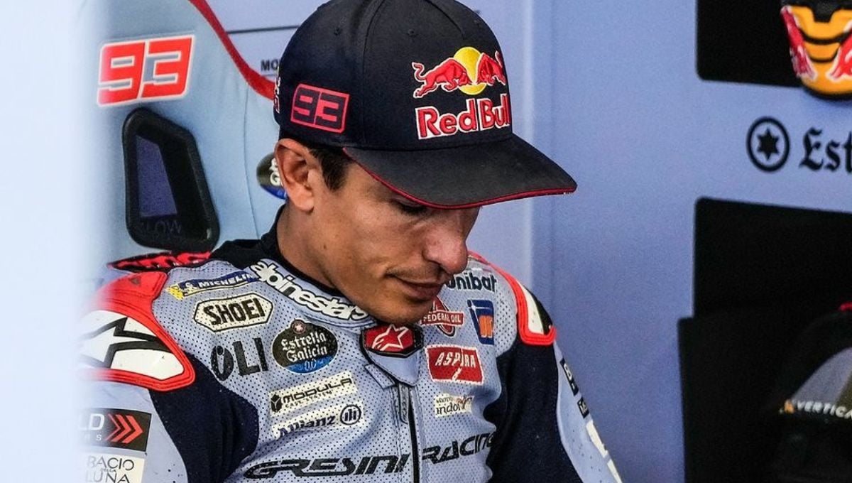 Marc Márquez se harta y señala a Valentino Rossi