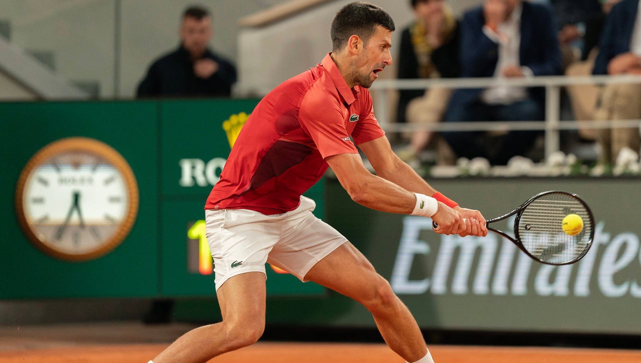 La peor versión de Djokovic