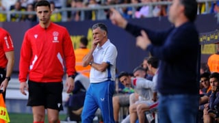 Mendilibar no descansa ni en el vestuario del Nuevo Mirandilla