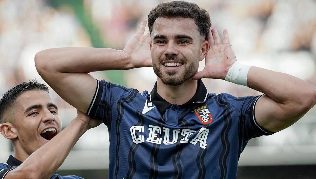 Marcos Fernández brilla en el Ceuta y despierta el interés de Europa