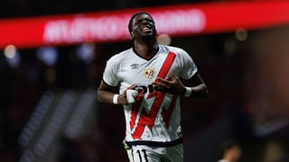 La "rara" lesión de Nteka y la promesa del Rayo para enero