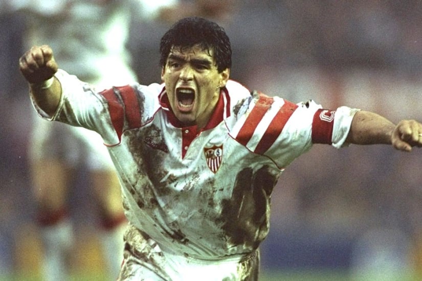 La ejemplar respuesta del Sevilla al descuido de LaLiga con Maradona