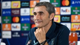 Valverde: "Jugar en la Champions es como hacerlo contra Madrid, Barça y Atleti cada miércoles"