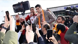 El espectacular recibimiento a Álvaro Morata en Estambul