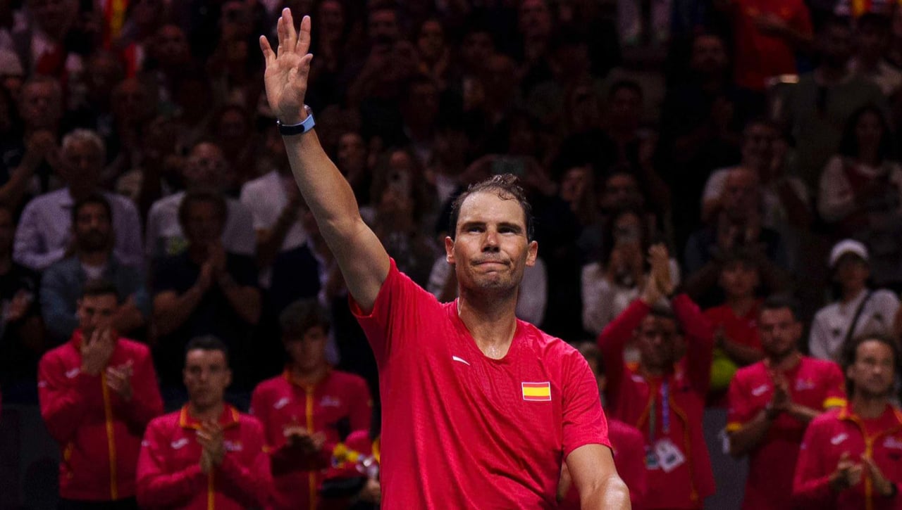 Rafa Nadal no se ve para más