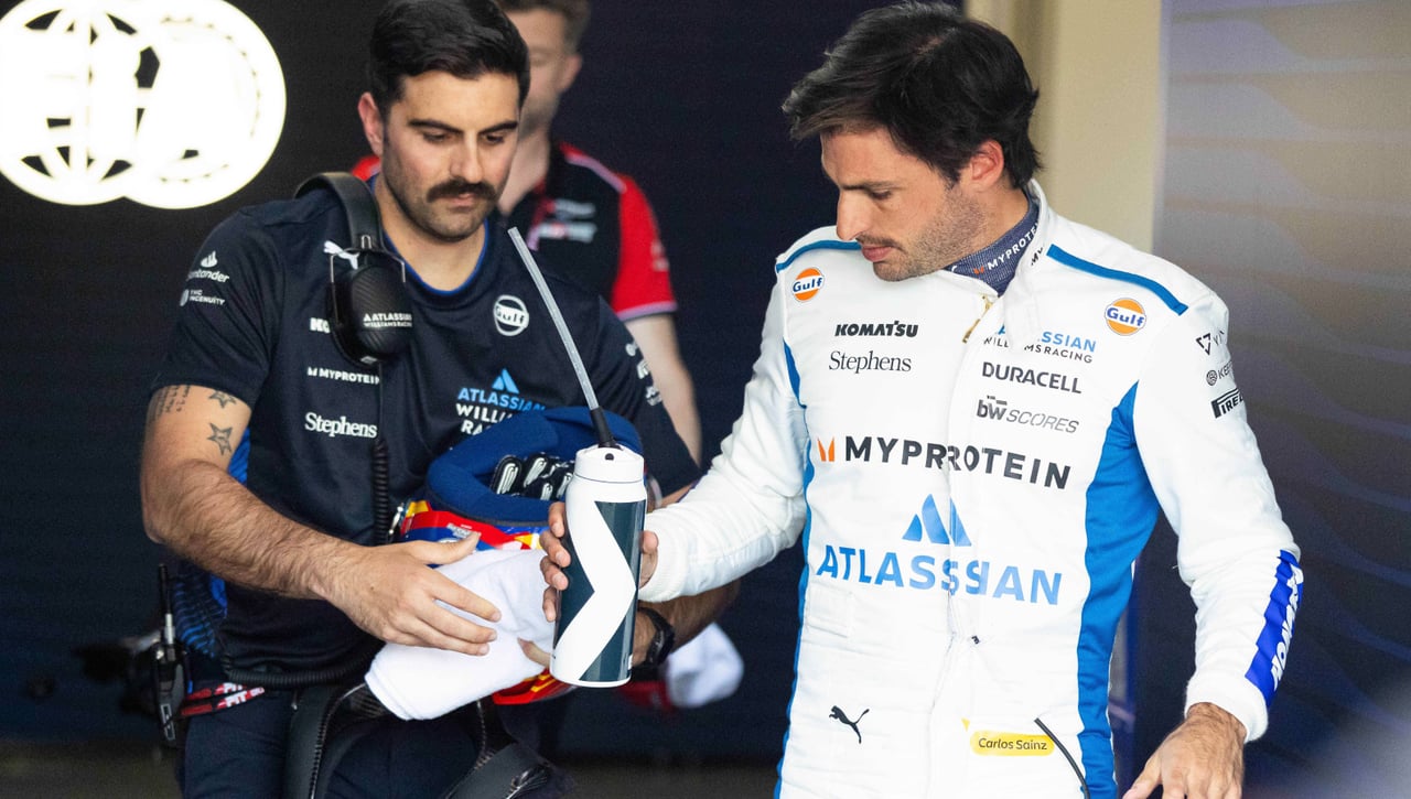 Carlos Sainz, de mal en peor en China