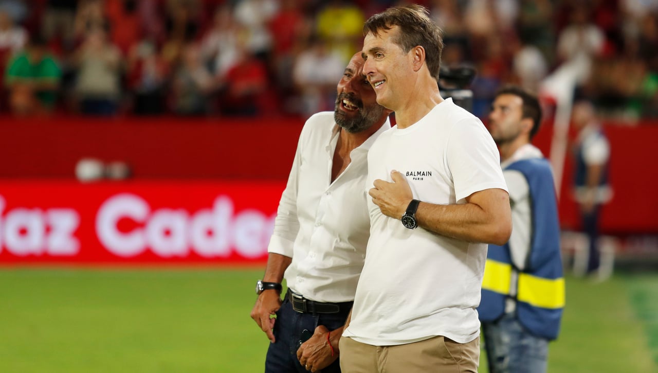 Los datos que, a ojos de Monchi, 'exculpan' a Lopetegui del pobre rendimiento de este Sevilla
