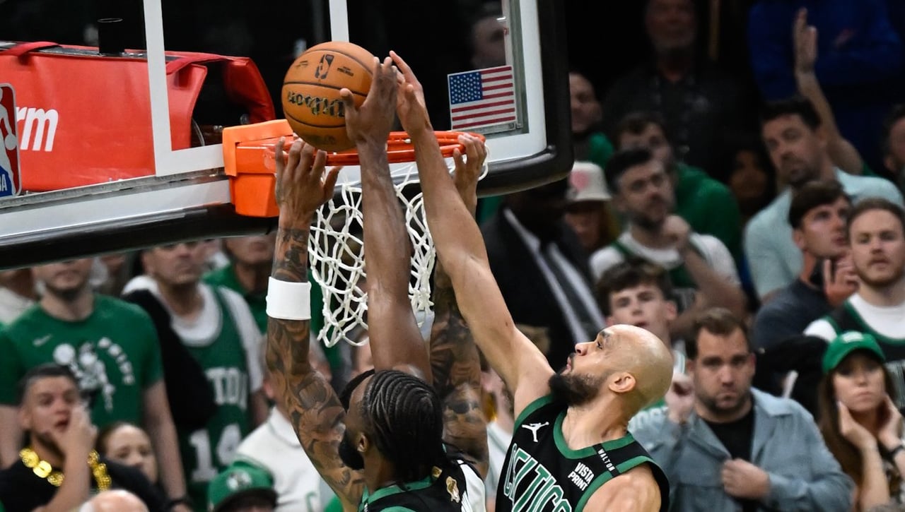 La defensa de Boston Celtics pone contra las cuerdas a Luka Doncic