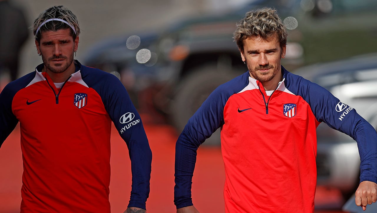 De Paul y Pablo Barrios calientan el derbi