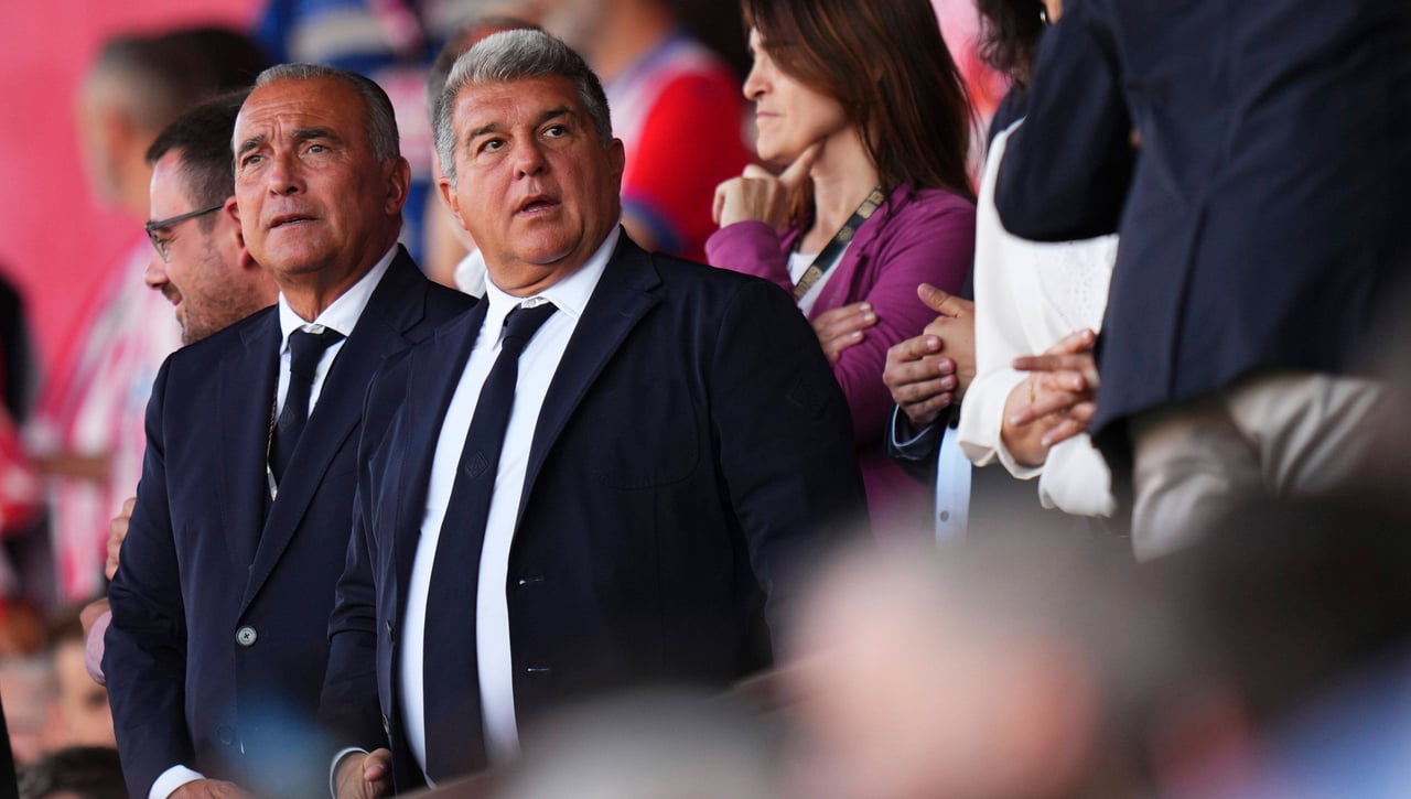 Laporta explota tras la debacle de Xavi en Girona 