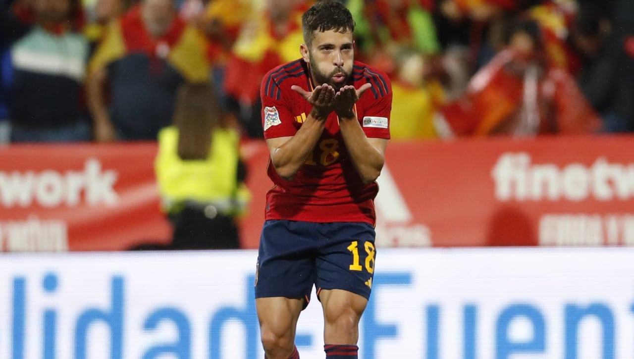 El futuro de Jordi Alba está en manos de Luis de la Fuente