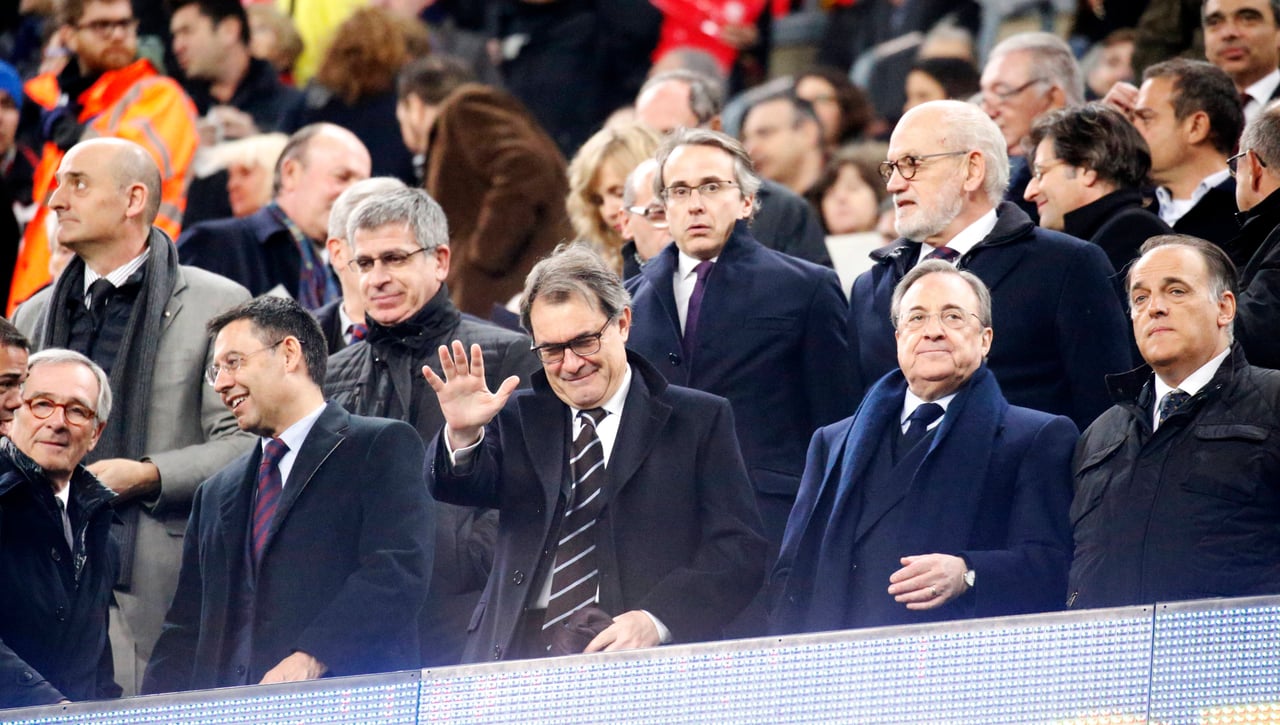 Tebas arremete contra Florentino Pérez 