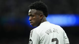 Vinicius señala la puerta de salida en el Real Madrid