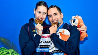Fiestón español en el Mundial de natación