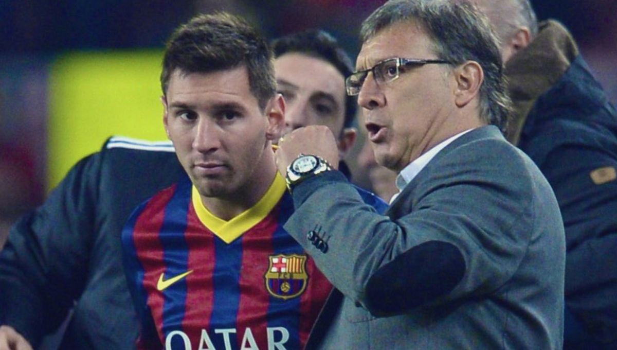 Messi y el 'Tata Martino, otra vez juntos