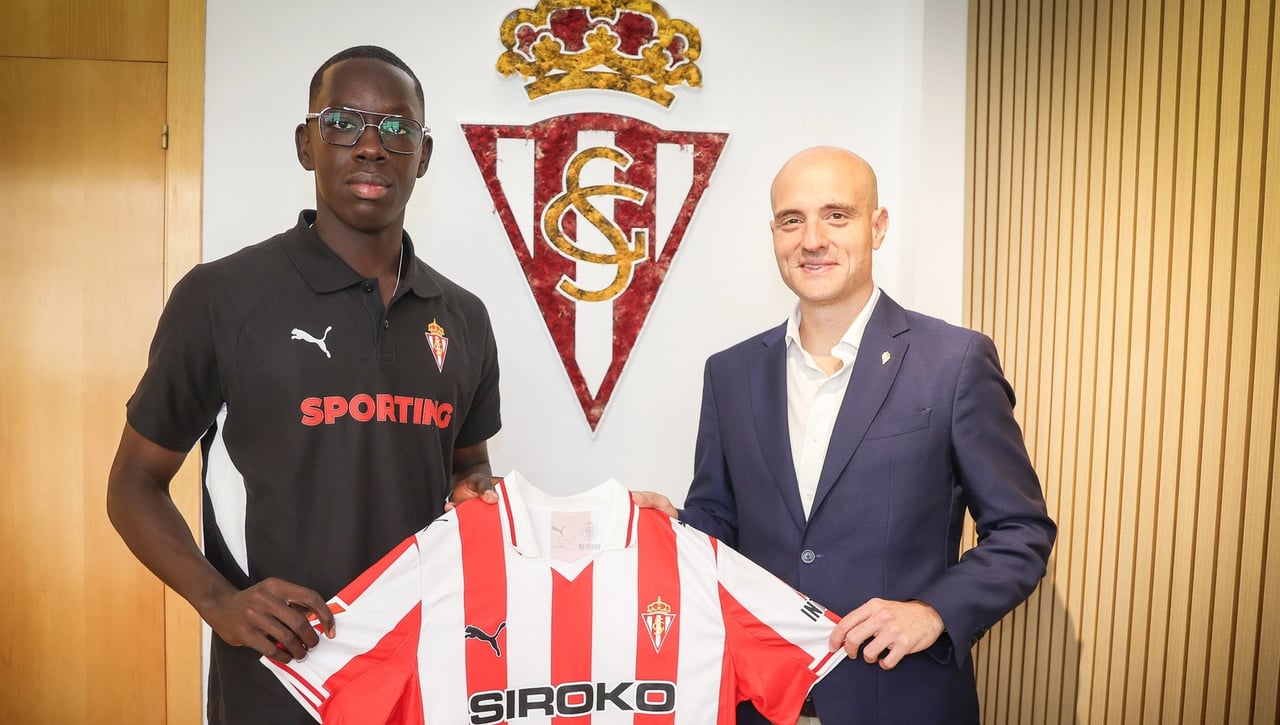 El Sporting da un paso al frente y renueva a Amadou Coundoul