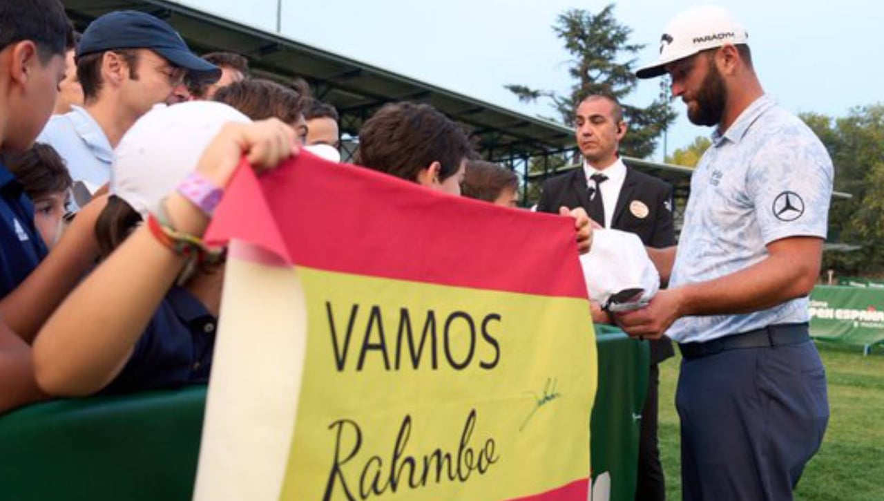 El pasotismo de Jon Rahm en el Abierto de España