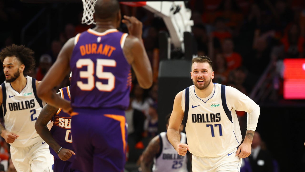 Luka Doncic tropieza mientras los Lakers se asientan como líderes