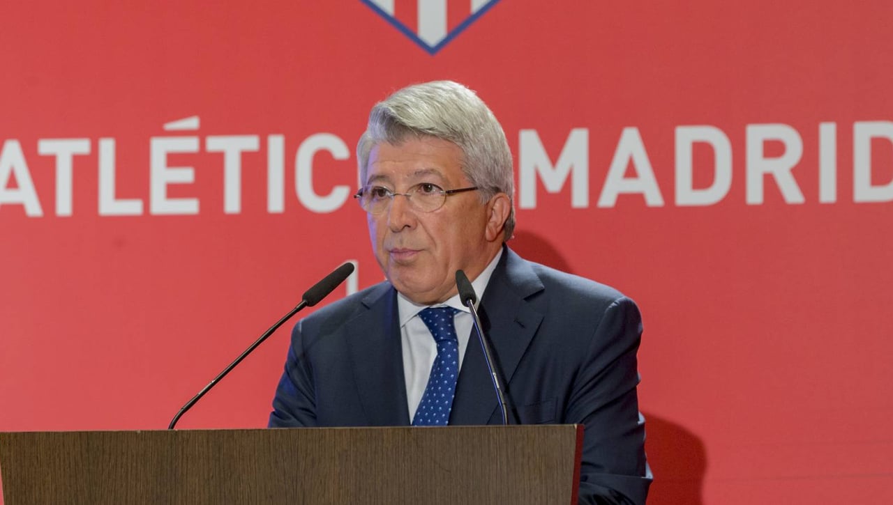 Enrique Cerezo le manda un recado a Simeone, Xavi y el Real Madrid