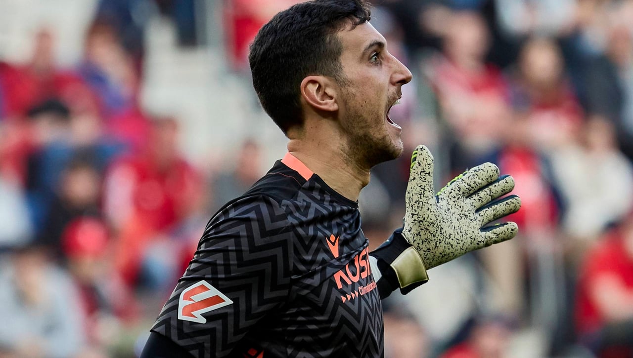 Osasuna abre el debate en la portería con el mal rendimiento de Sergio Herrera