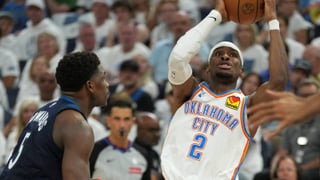 Shai Gilgeous-Alexander 'desnuda' a Anthony Edwards