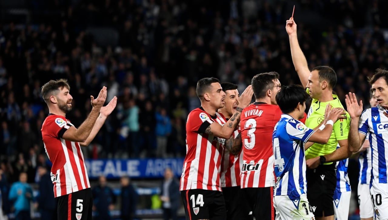 El Athletic recurre la expulsión de Yeray