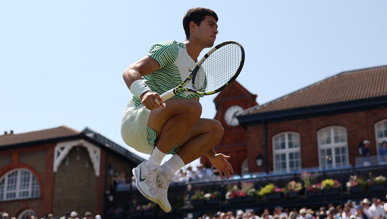Carlos Alcaraz mejora un récord de Djokovic, Nadal y Federer antes de Wimbledon