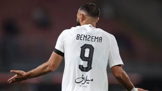 Benzema 'estalla' en Arabia Saudí