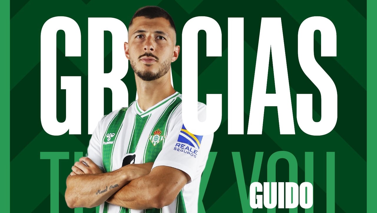Oficial: El mensaje de Guido Rodríguez en su adiós al Betis 