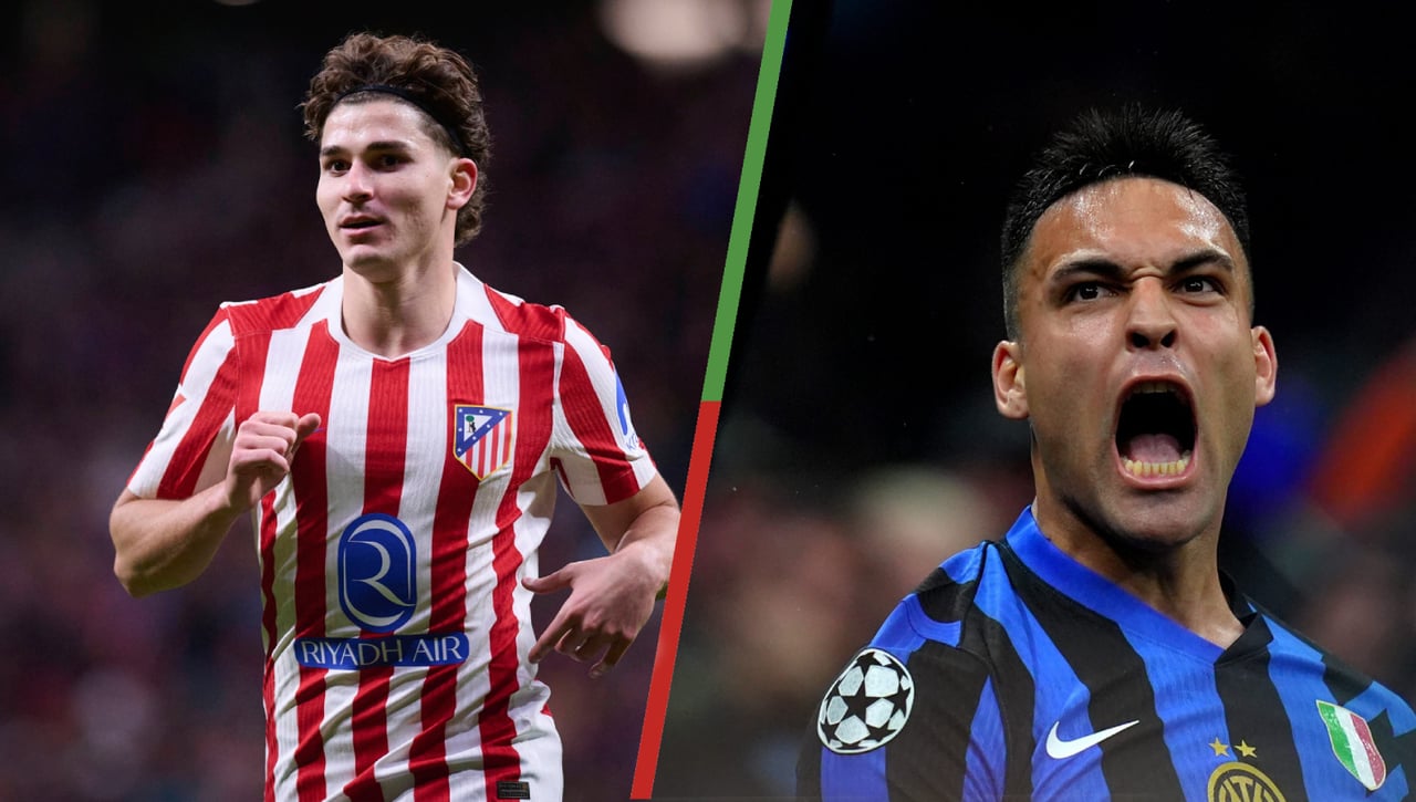 Cara a cara entre Julián Álvarez y Lautaro Martínez con el Mundial en juego: "Seremos rivales"