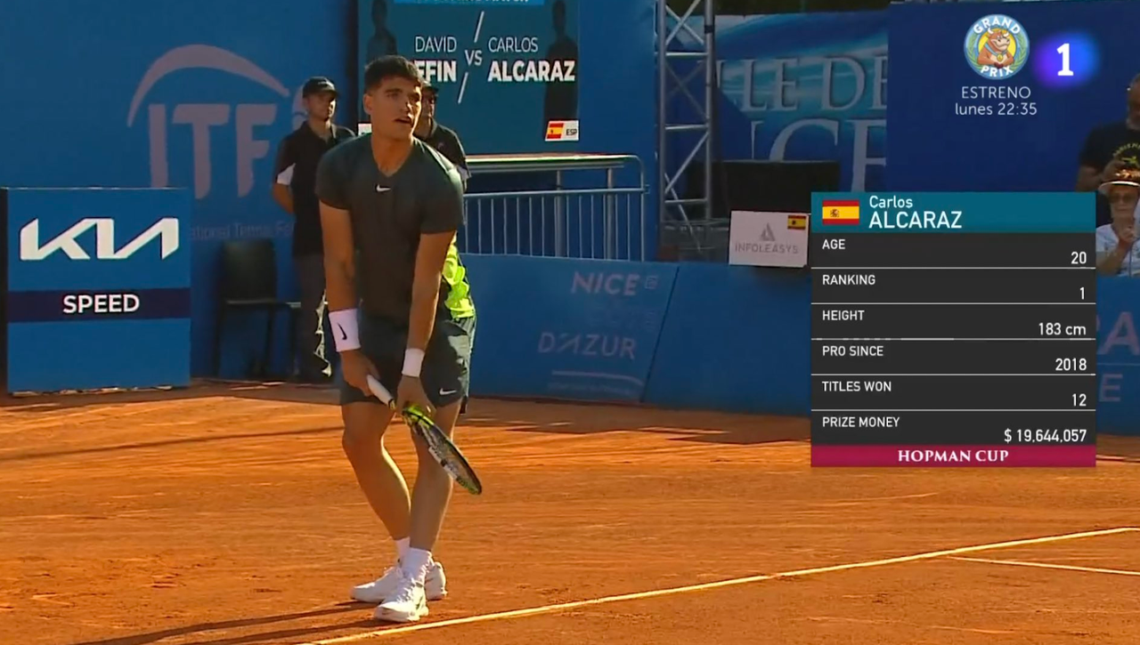 Carlos Alcaraz se asoma al abismo en la Copa Hopman